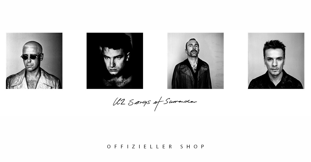 U2 - Official Store - Songs of Surrender - U2 - 4CD Super Deluxe ...