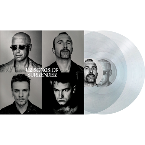 Songs Of Surrender by U2 - 2LP Exclusive Deluxe Crystal Clear Vinyl (Limited Edition) - shop now at U2 Shop store