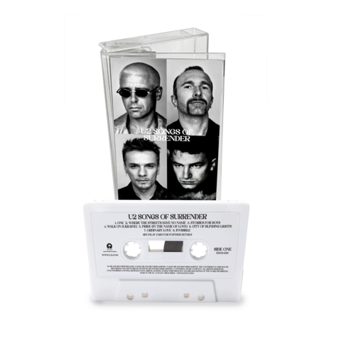 Songs Of Surrender von U2 - Exclusive White Cassette (Limited Edition) jetzt im U2 Shop Store