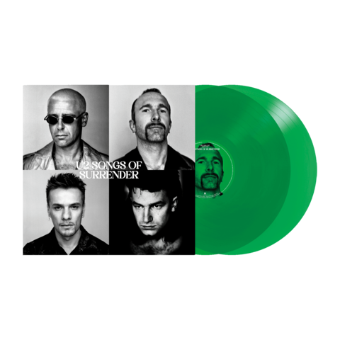 Song of Surrender by U2 - 2LP Exclusive Transparent Green Vinyl (Limited Edition) - shop now at U2 Shop store