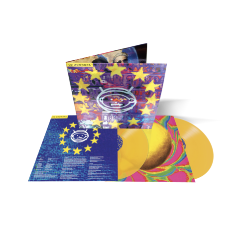 Zooropa 30th Anniversary by U2 - Limited Transparent Yellow Vinyl 2LP - shop now at U2 Shop store