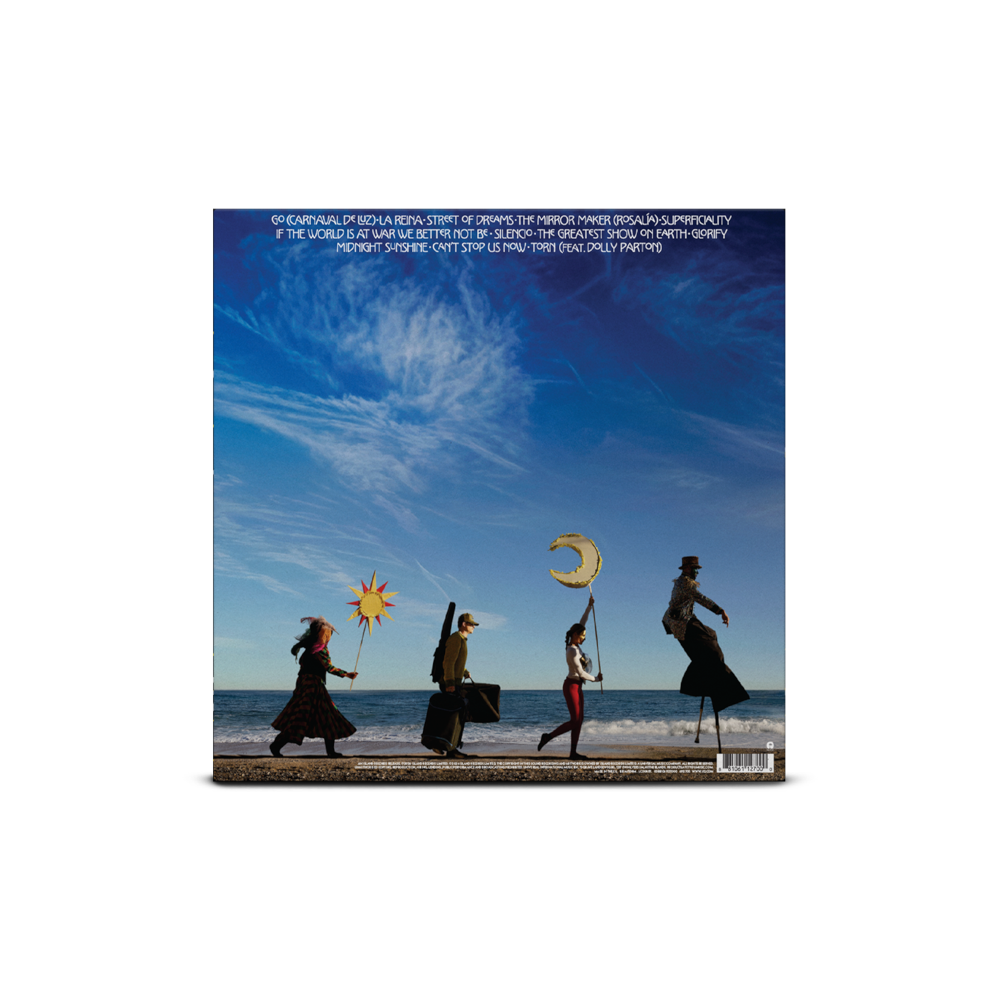 U2 Carnaval De Luz Dark Blue Marble Vinyl 460909